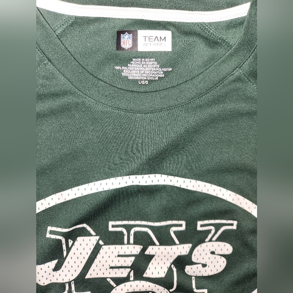 New York Jets Long Sleeve Shirt Green/White - Picture 3 of 5